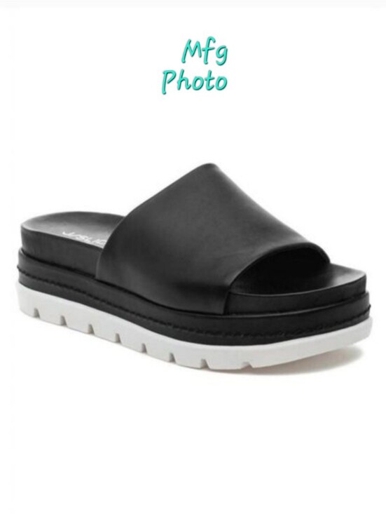 J Slides Shoes - J/Slides Bibby Platform Sandals, Womens 7.5